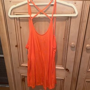 Orange tank, size medium
